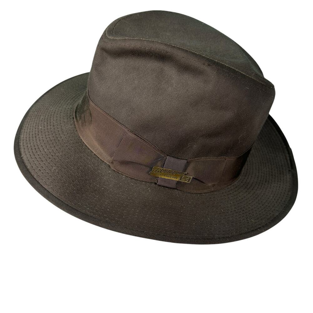 Vintage Stetson Indiana Jones Hat 1989 Size Medium 7-7 1/8 Movie Memorabilia - Picture 11 of 16